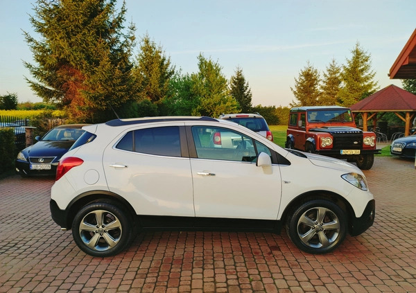 Opel Mokka cena 42900 przebieg: 192000, rok produkcji 2013 z Barwice małe 407